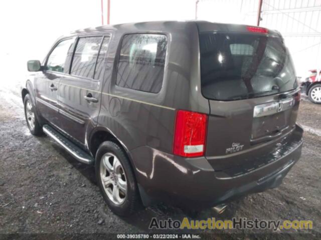 HONDA PILOT EX-L, 5FNYF3H54FB020927