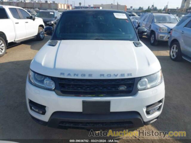 LAND ROVER RANGE ROVER SPORT 3.0L V6 SUPERCHARGED HSE, SALWR2VF5FA609282