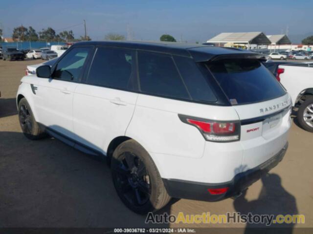 LAND ROVER RANGE ROVER SPORT 3.0L V6 SUPERCHARGED HSE, SALWR2VF5FA609282