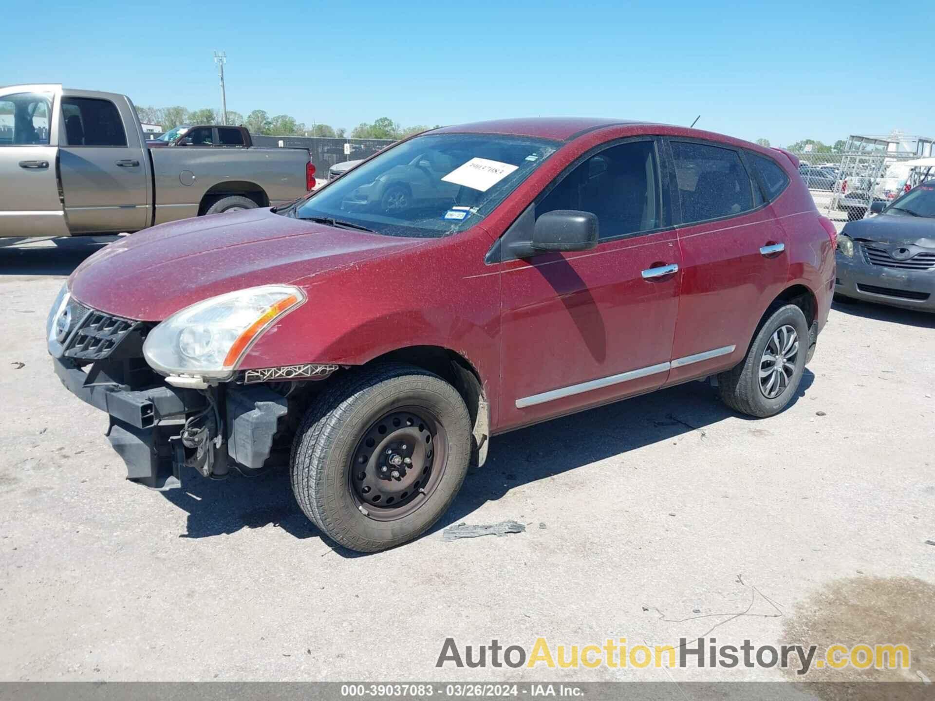 NISSAN ROGUE S, JN8AS5MT4DW543259