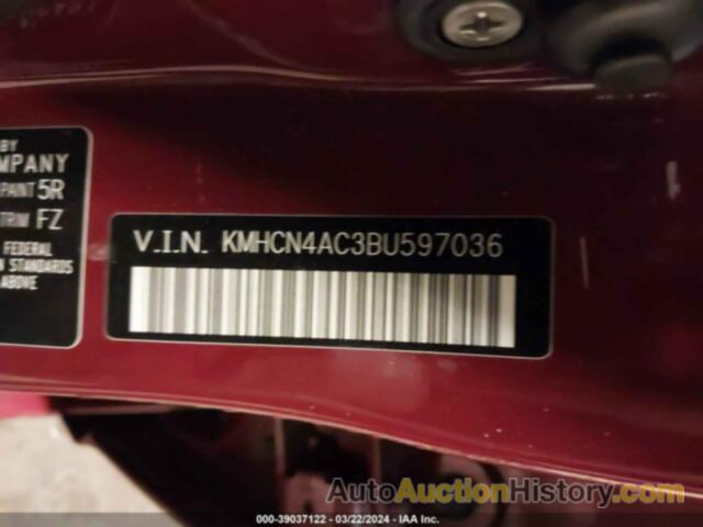 HYUNDAI ACCENT GLS, KMHCN4AC3BU597036