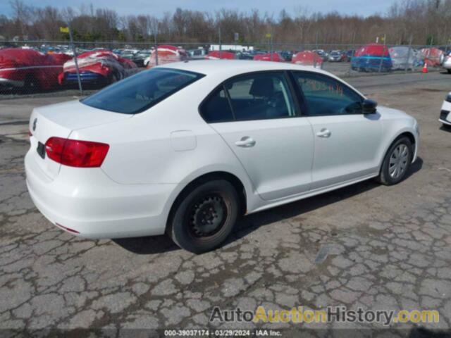 VOLKSWAGEN JETTA 2.0L S, 3VW2K7AJ2DM363788