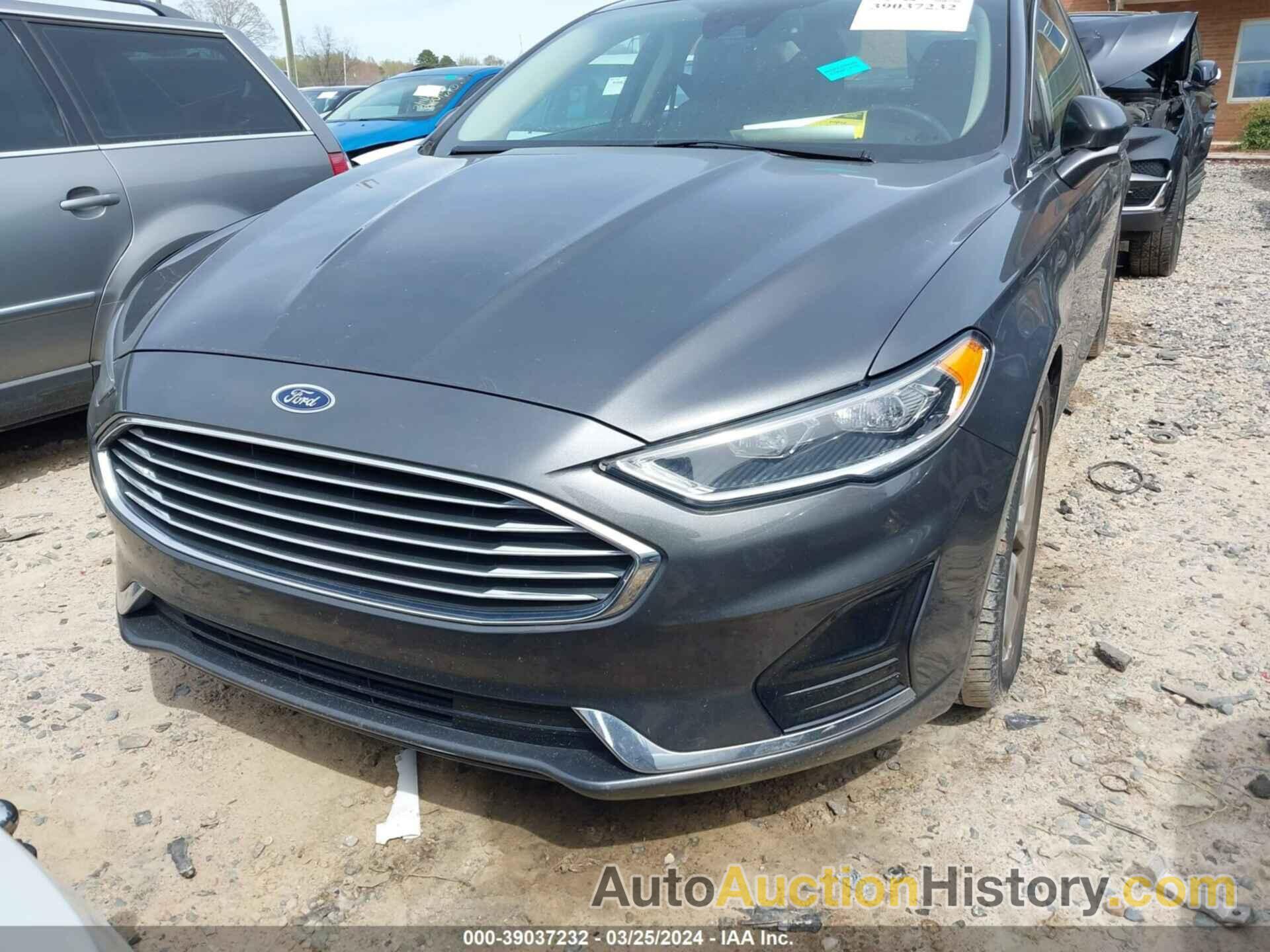 FORD FUSION SEL, 3FA6P0CD9KR140500