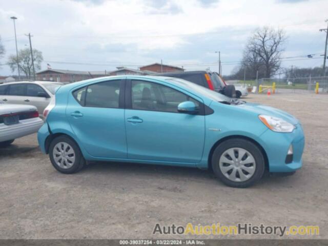 TOYOTA PRIUS C ONE, JTDKDTB33E1064458