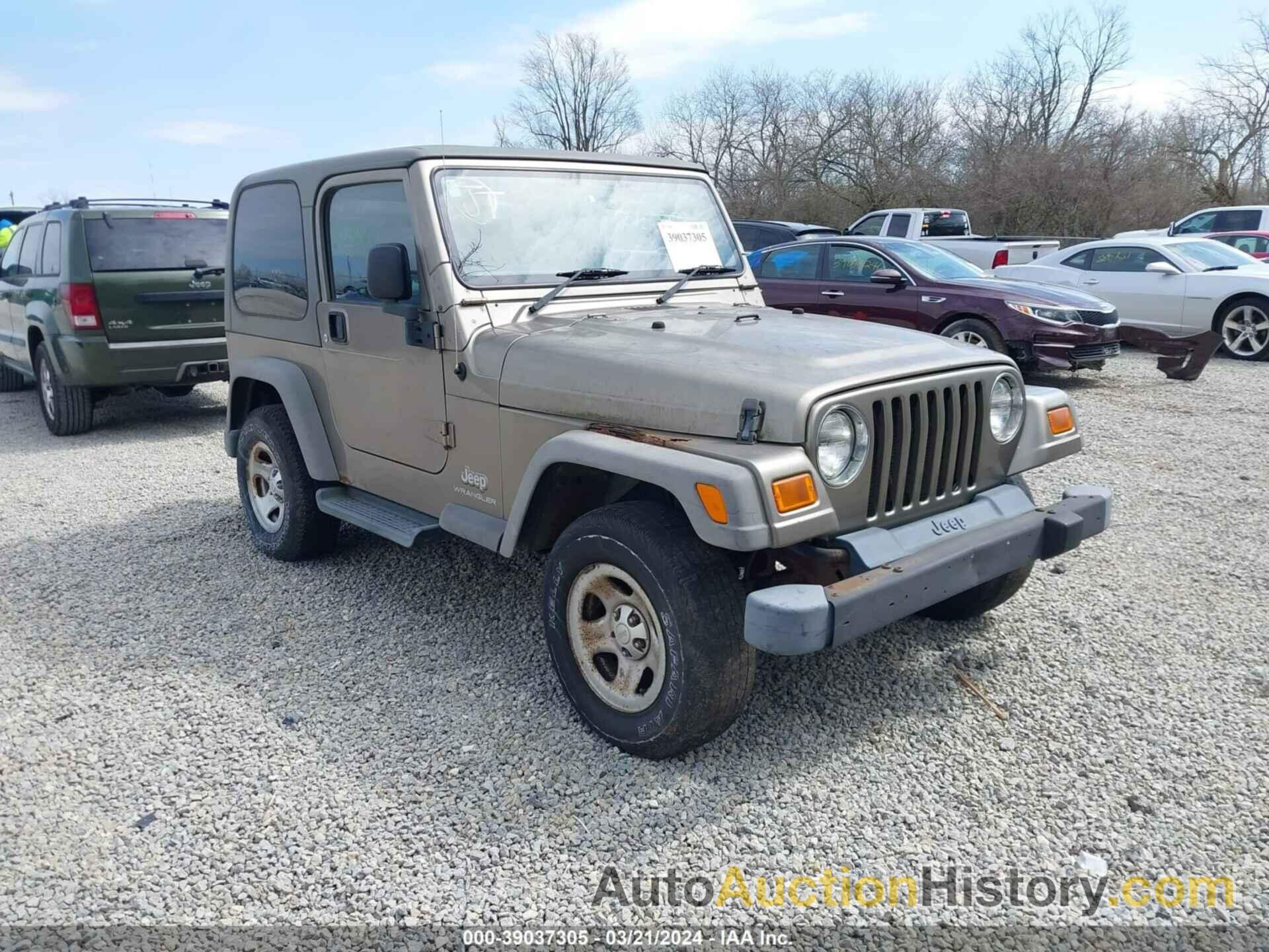 JEEP WRANGLER SPORT RHD, 1J4F449S35P375738