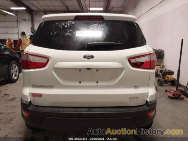 FORD ECOSPORT SE, MAJ6P1UL9JC210196