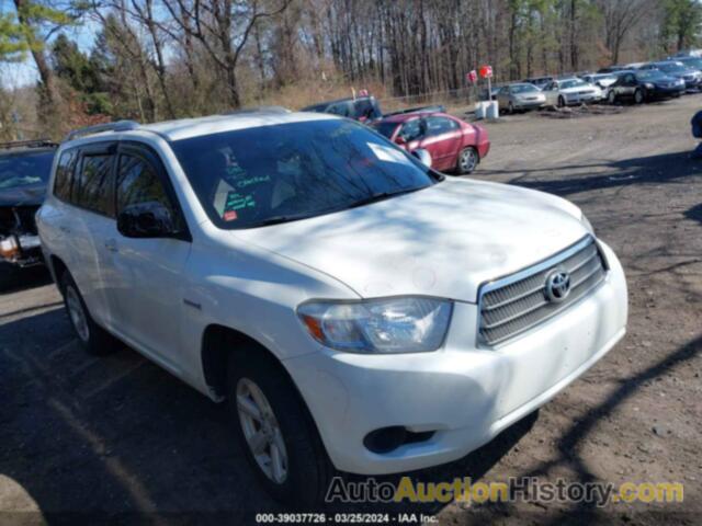 TOYOTA HIGHLANDER HYBRID, JTEEW41AX82023235