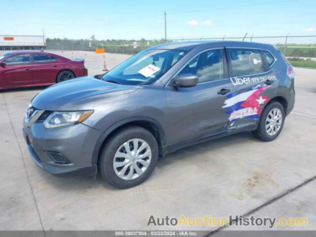 NISSAN ROGUE S, 5N1AT2MT2GC838398