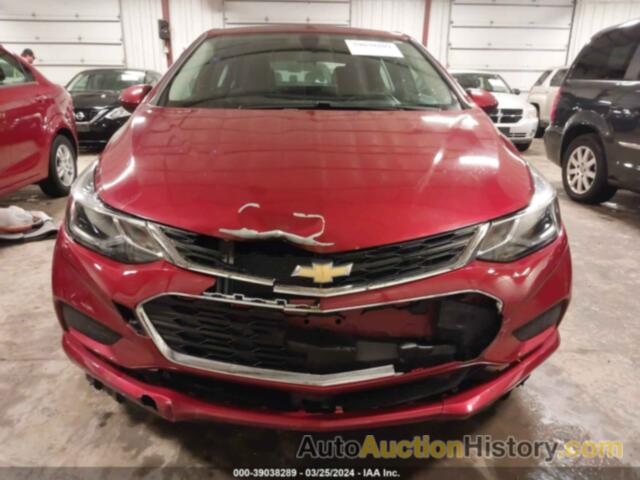 CHEVROLET CRUZE LT AUTO, 3G1BE6SM0JS654495