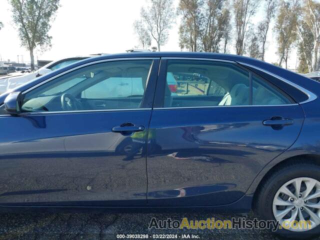 TOYOTA CAMRY LE, 4T4BF1FK0FR455939