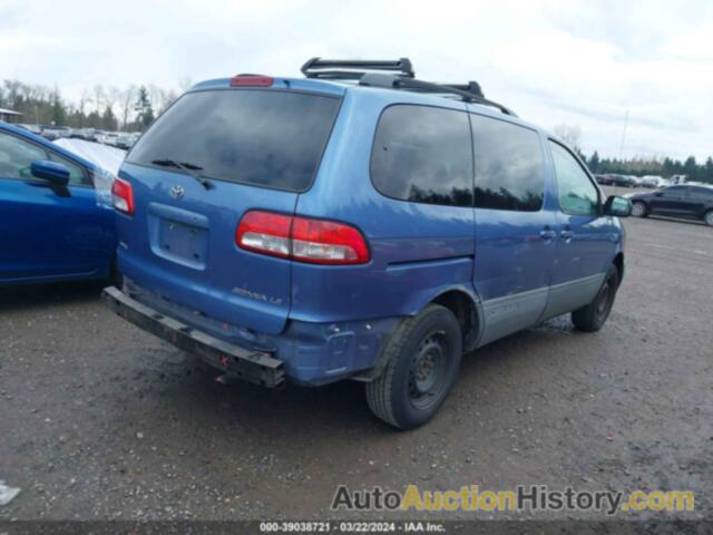 TOYOTA SIENNA LE, 4T3ZF13C61U349551