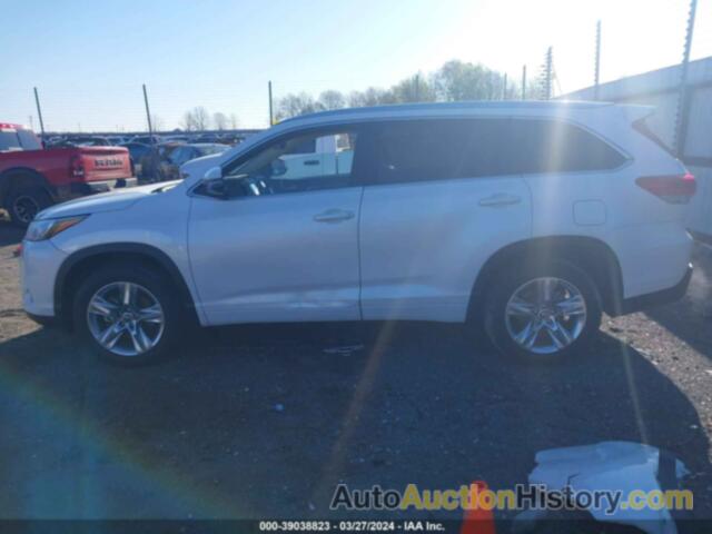 TOYOTA HIGHLANDER LIMITED/LTD PLATINUM, 5TDYZRFH1HS192872