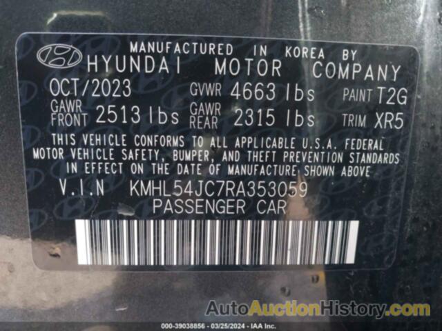 HYUNDAI SONATA N LINE, KMHL54JC7RA353059