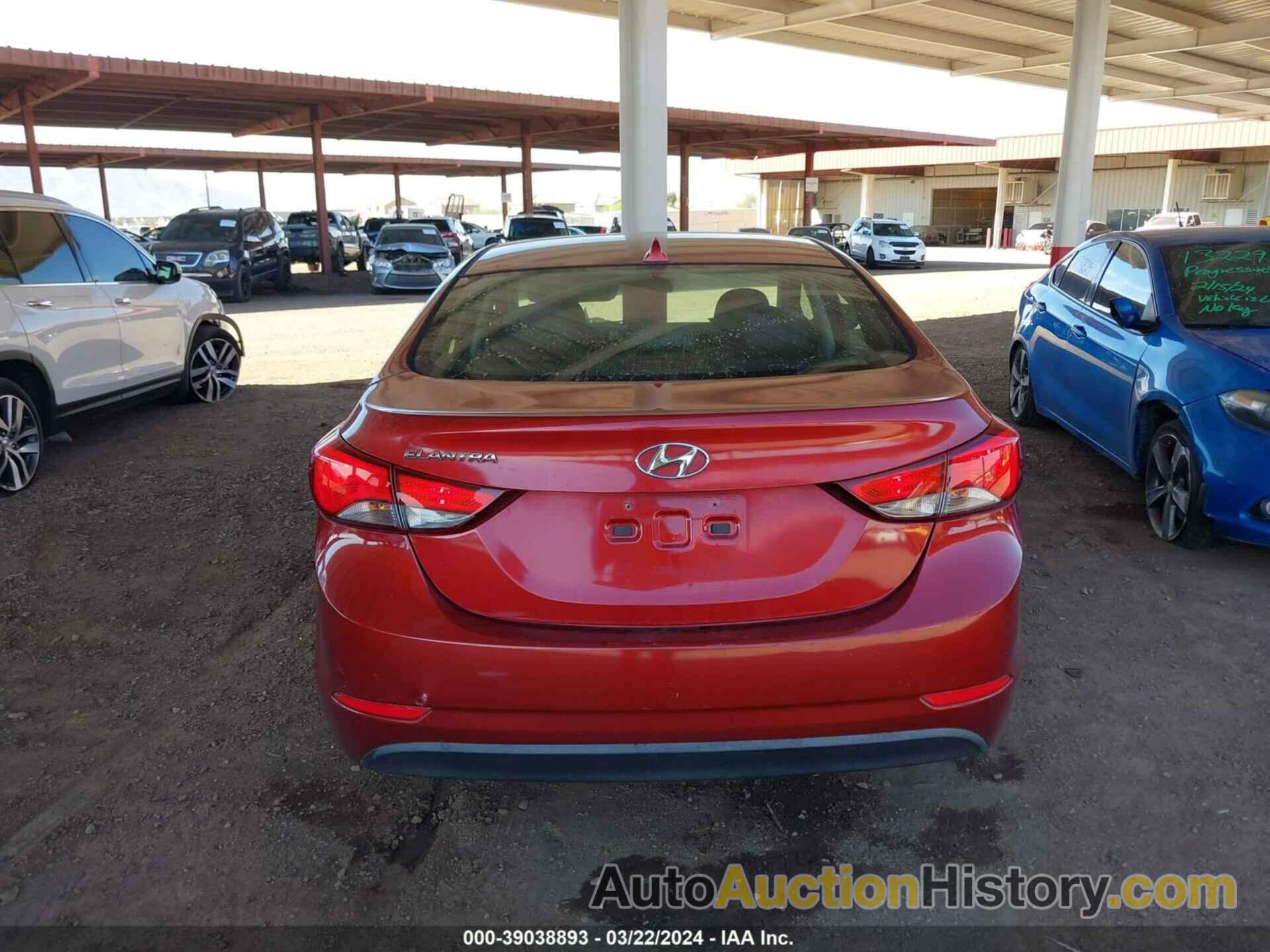 HYUNDAI ELANTRA SE, 5NPDH4AE7FH584081