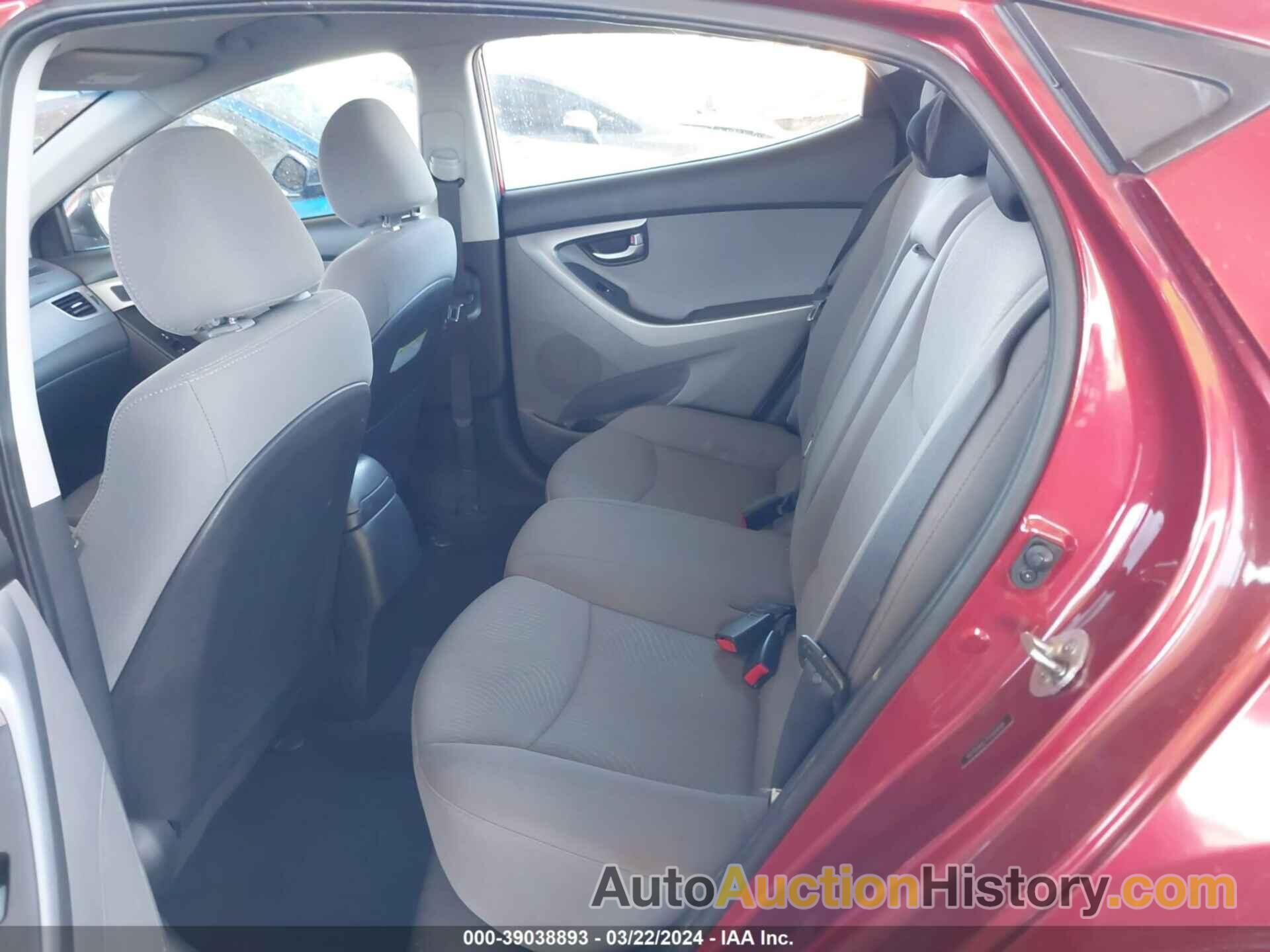 HYUNDAI ELANTRA SE, 5NPDH4AE7FH584081