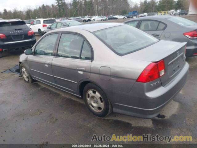 HONDA CIVIC HYBRID, JHMES96645S007818