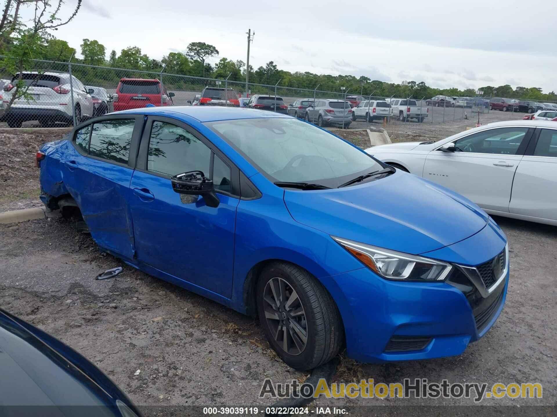 NISSAN VERSA SV XTRONIC CVT, 3N1CN8EV5ML853863