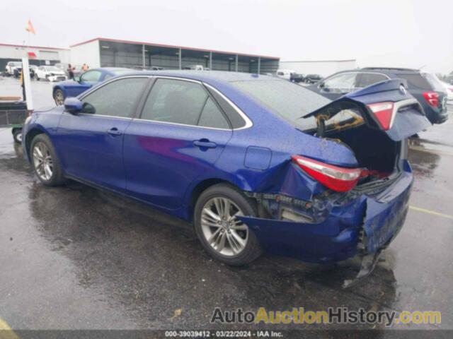 TOYOTA CAMRY SE, 4T1BF1FK6GU596400