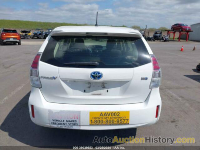 TOYOTA PRIUS V TWO, JTDZN3EU4GJ041189