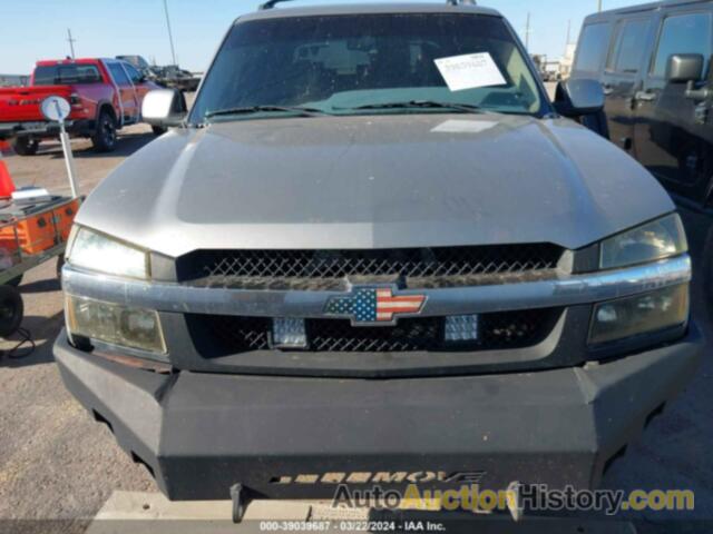 CHEVROLET AVALANCHE K1500, 3GNEK13T12G363523