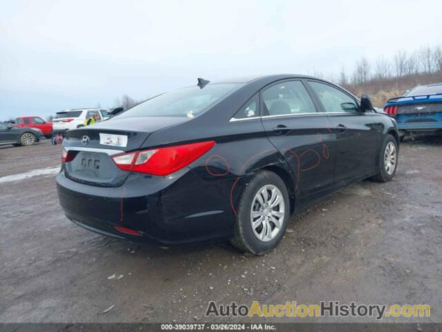 HYUNDAI SONATA GLS, 5NPEB4AC6DH573266