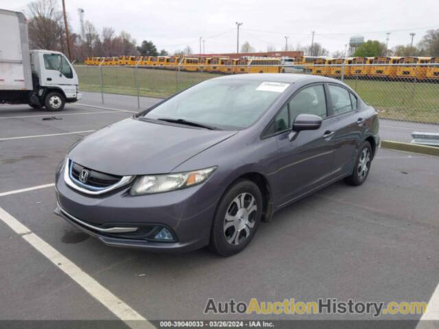 HONDA CIVIC HYBRID, 19XFB4F36EE000323