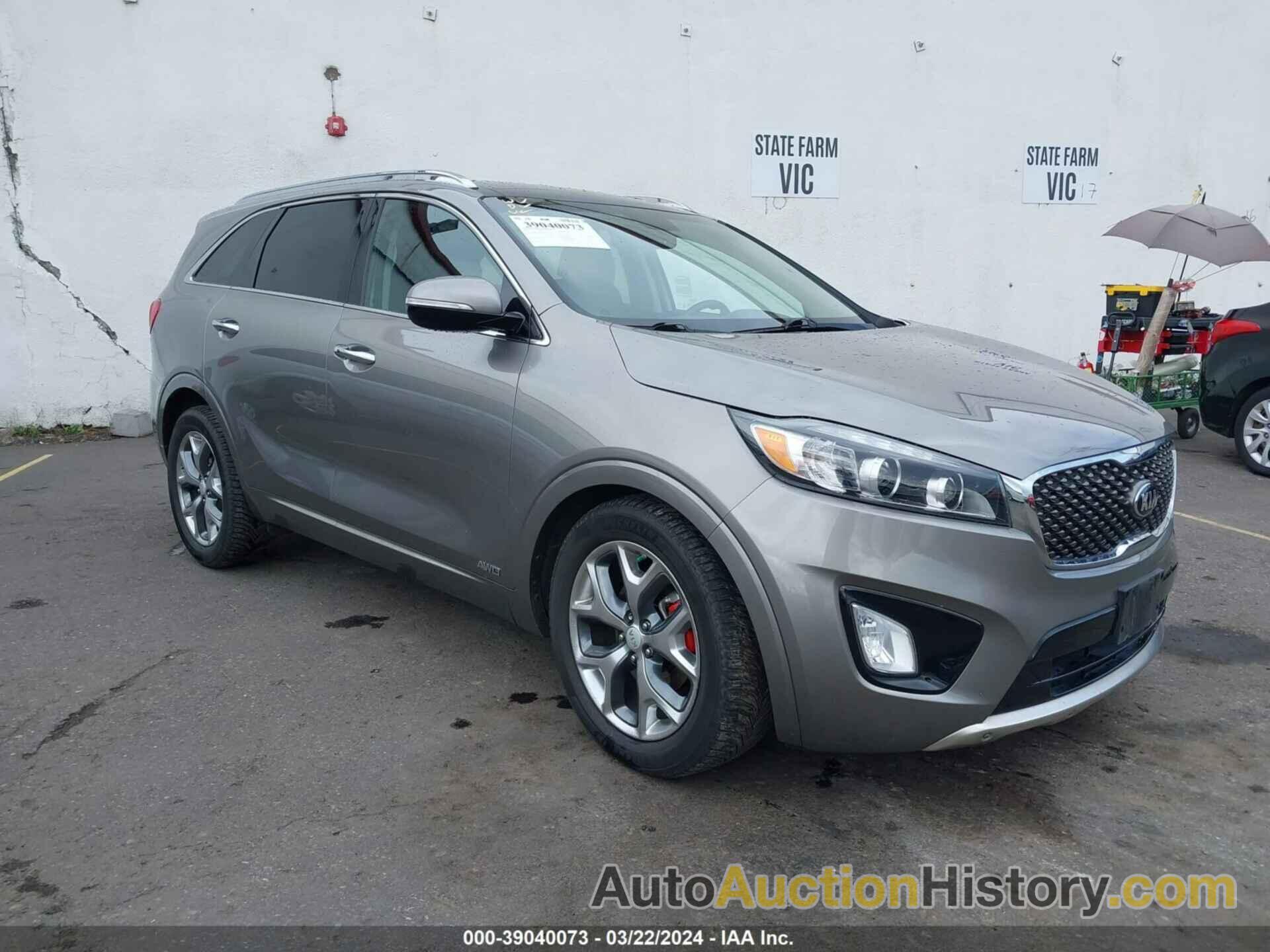 KIA SORENTO 3.3L SX, 5XYPKDA54HG273801