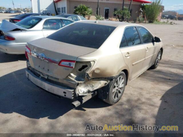 TOYOTA CAMRY XLE, 4T4BF1FK5CR266666