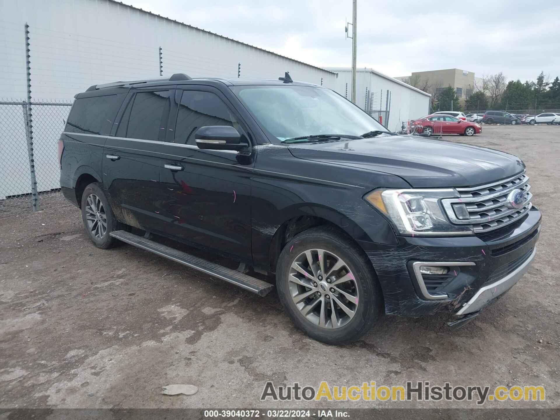 FORD EXPEDITION MAX LIMITED, 1FMJK1KTXJEA39772