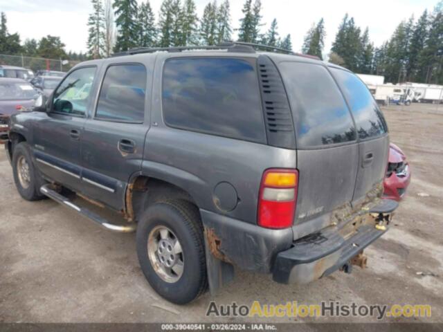 CHEVROLET TAHOE LS, 1GNEK13T81J132308