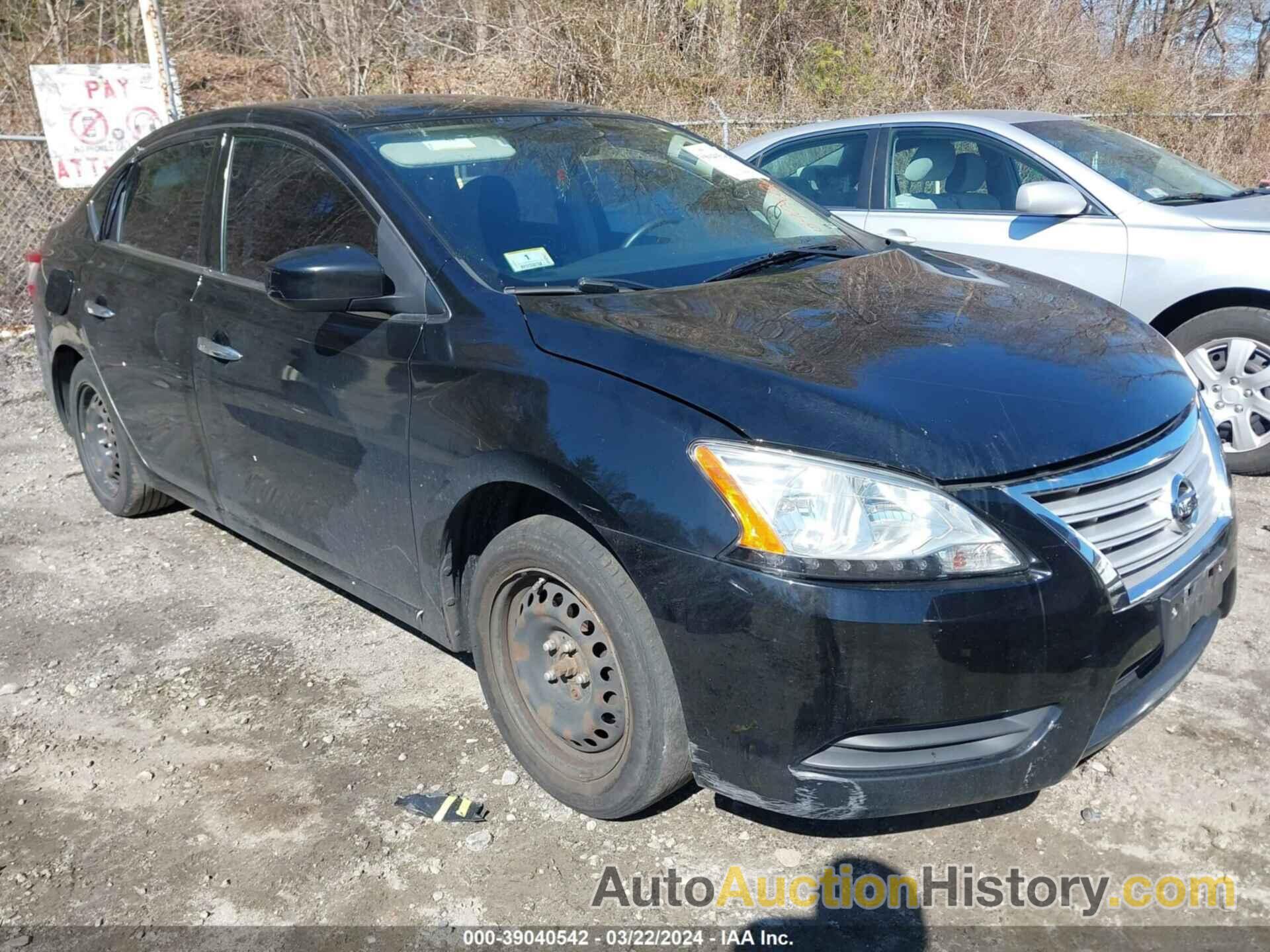 NISSAN SENTRA SV, 3N1AB7AP1FL661795