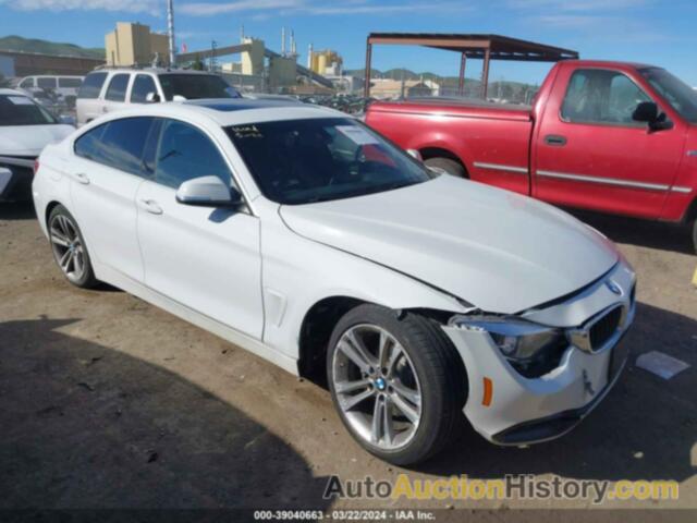 BMW 430I GRAN COUPE, WBA4J1C57JBG80495