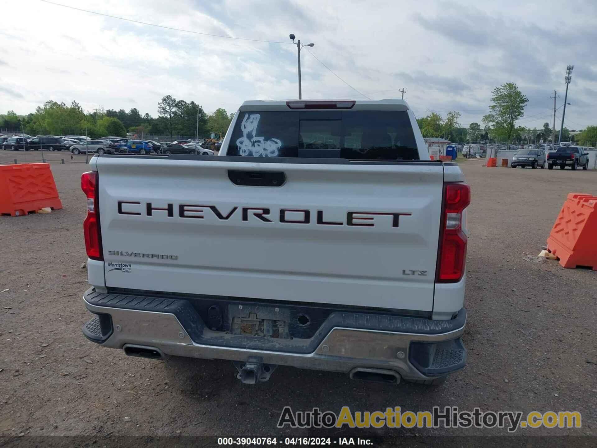 CHEVROLET SILVERADO 1500 4WD  SHORT BED LTZ, 3GCUYGEL1MG276338