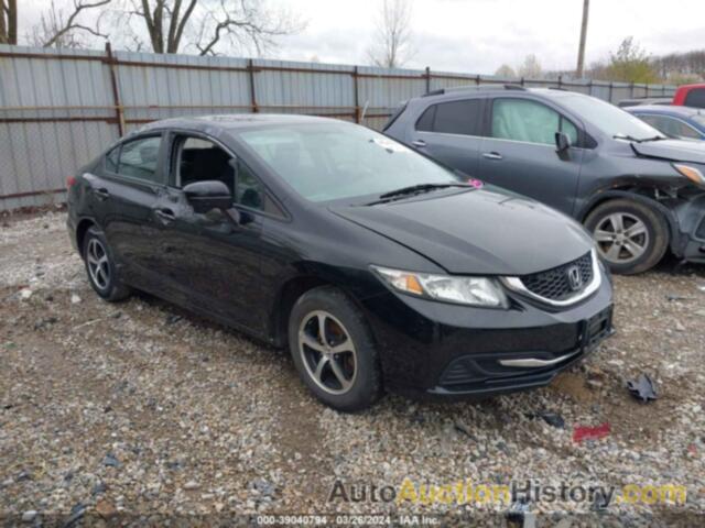 HONDA CIVIC SE, 19XFB2F7XFE018719