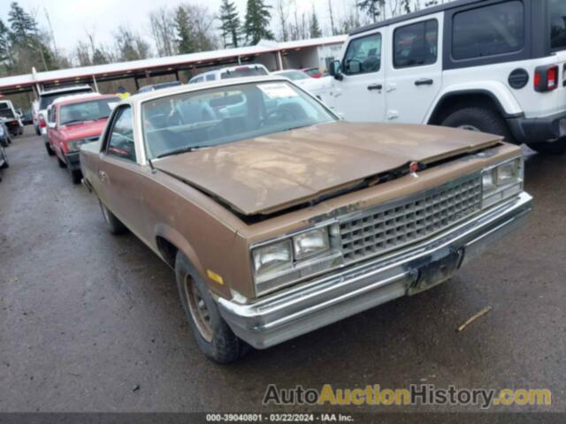 CHEVROLET EL CAMINO, 1GCCW80K3CR111816