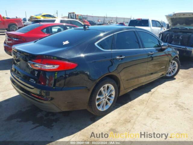 FORD FUSION HYBRID SEL, 3FA6P0MU7KR181979