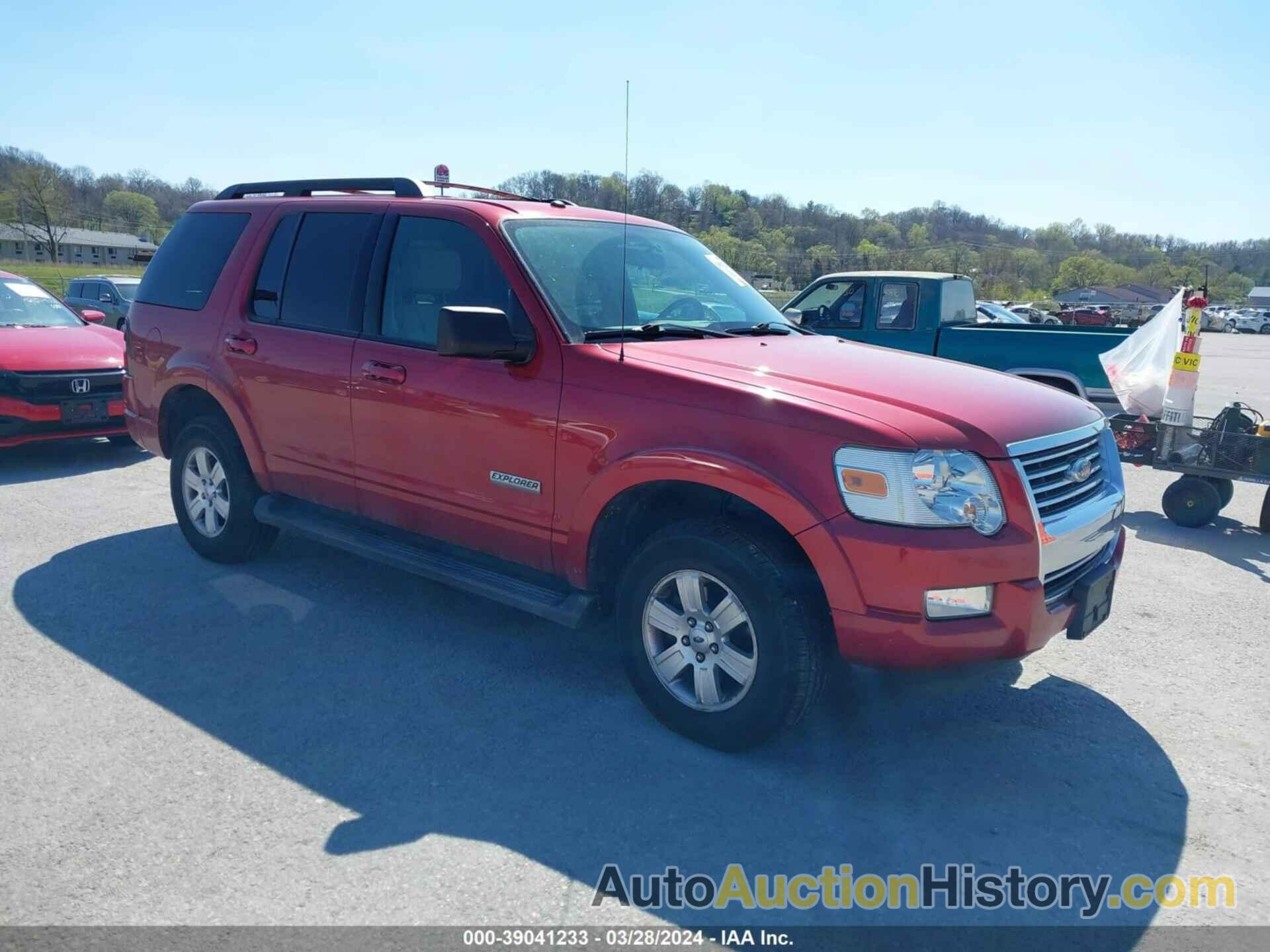 FORD EXPLORER XLT, 1FMEU73E98UA33301