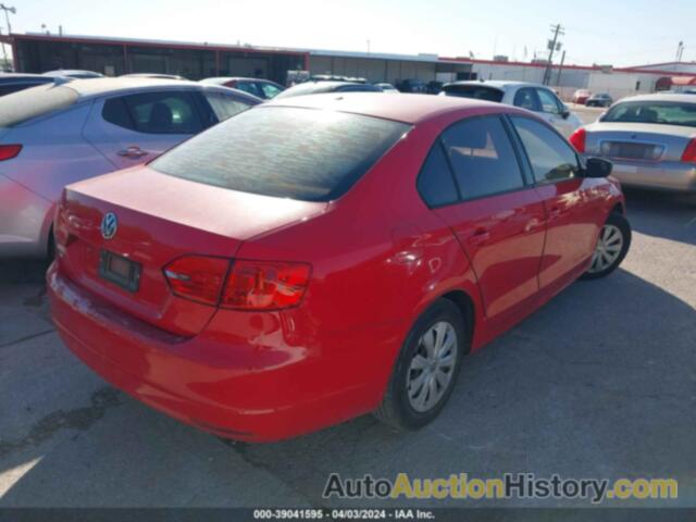 VOLKSWAGEN JETTA 2.0L S, 3VW2K7AJ2EM328086