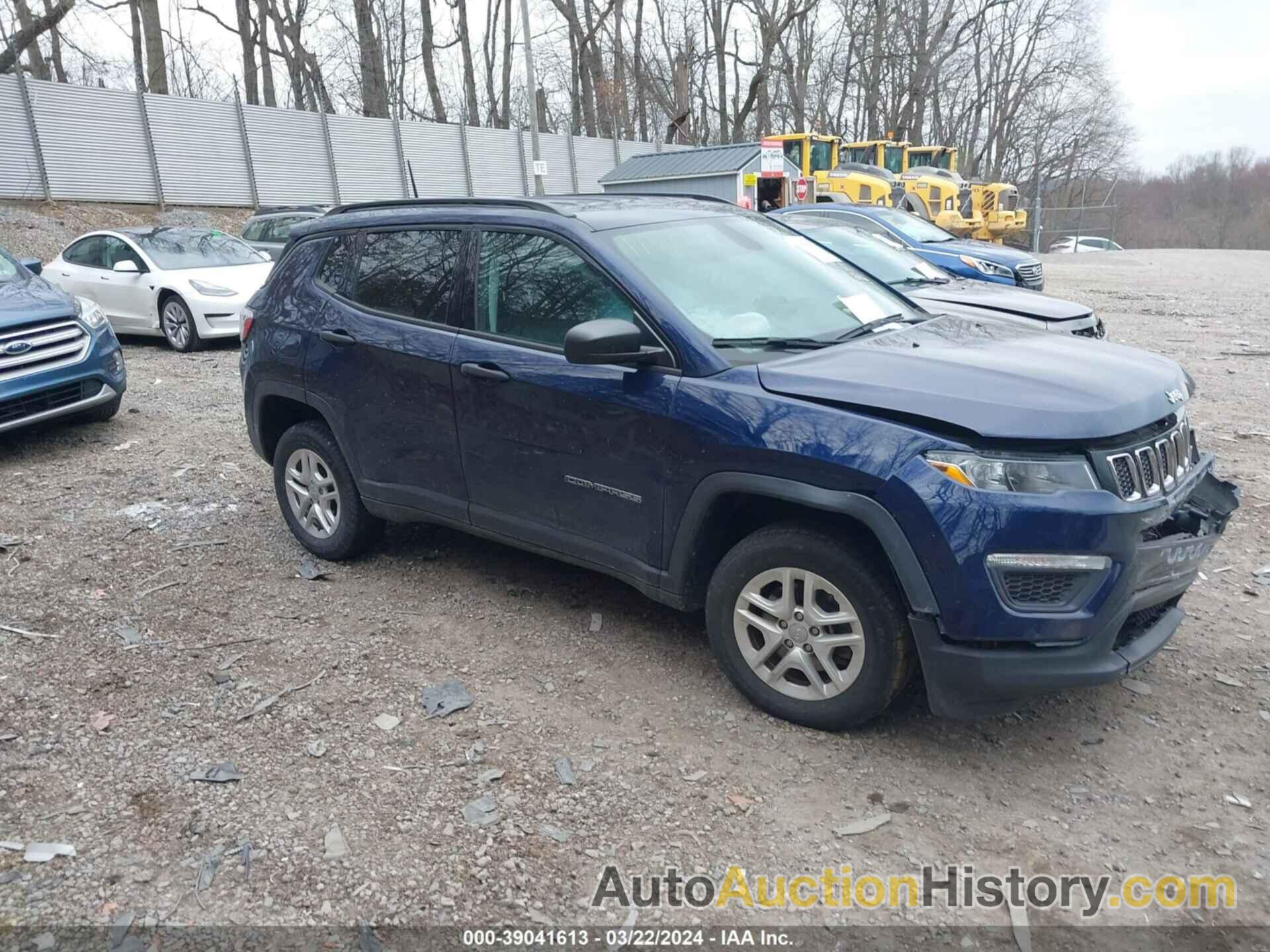 JEEP COMPASS SPORT 4X4, 3C4NJDAB4JT481160