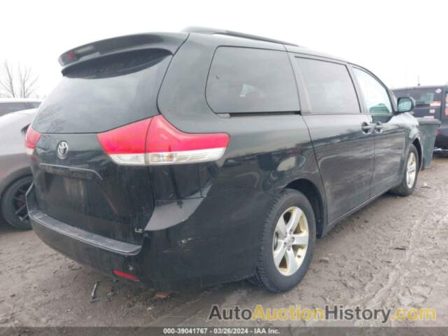 TOYOTA SIENNA LE V6, 5TDKK3DC5BS089797