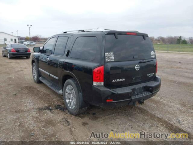 NISSAN ARMADA PLATINUM, 5N1BA0NE0FN607341