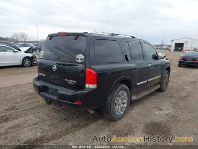 NISSAN ARMADA PLATINUM, 5N1BA0NE0FN607341