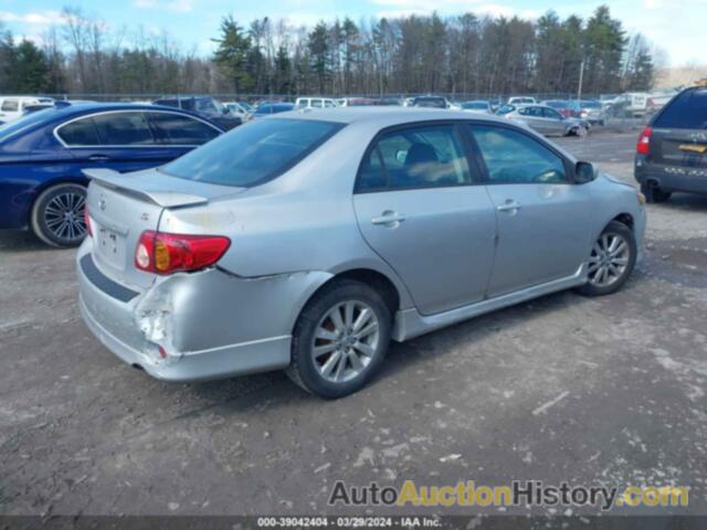 TOYOTA COROLLA S, 2T1BU40E19C098717