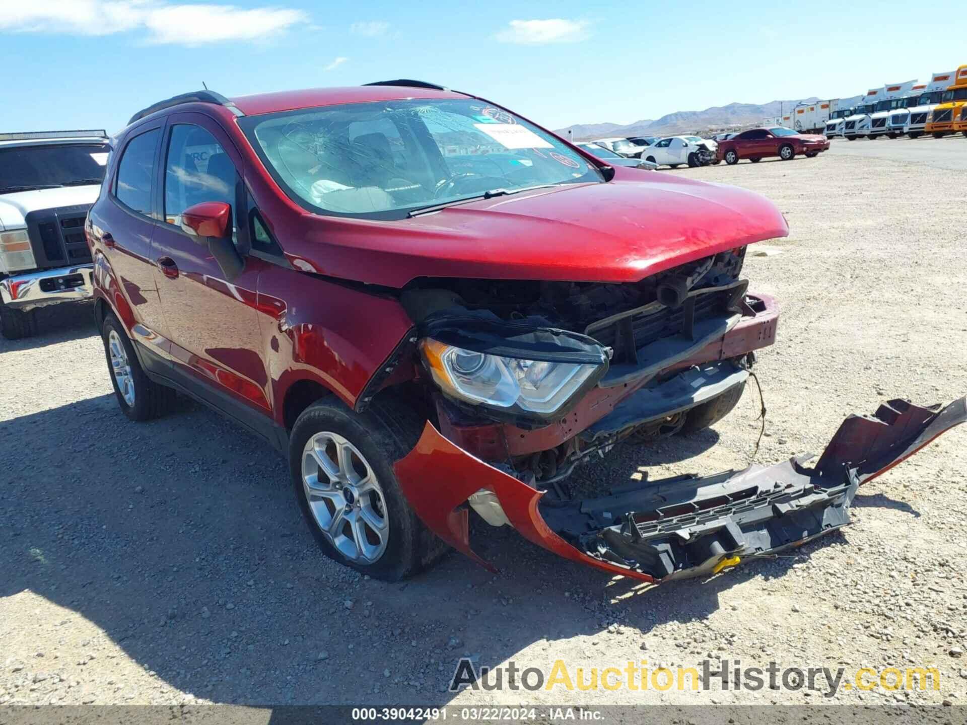 FORD ECOSPORT SE, MAJ3S2GE4LC324419