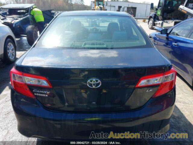 TOYOTA CAMRY LE, 4T1BF1FK6DU229590