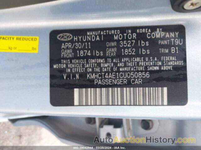 HYUNDAI ACCENT GLS, KMHCT4AE1CU050856