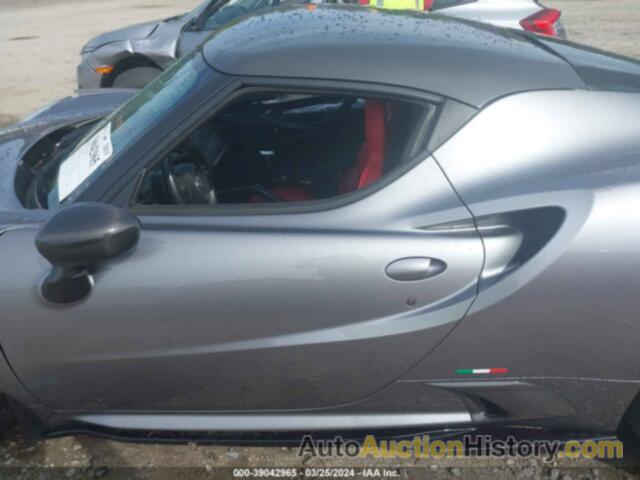 ALFA ROMEO 4C COUPE, ZARBAAA4XHM244987