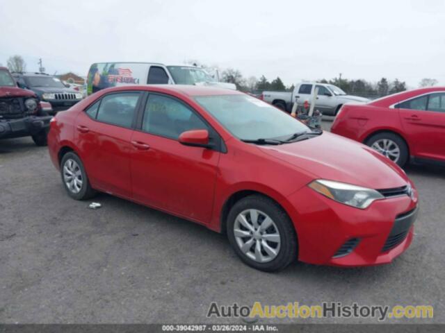 TOYOTA COROLLA LE, 5YFBURHE3FP299161