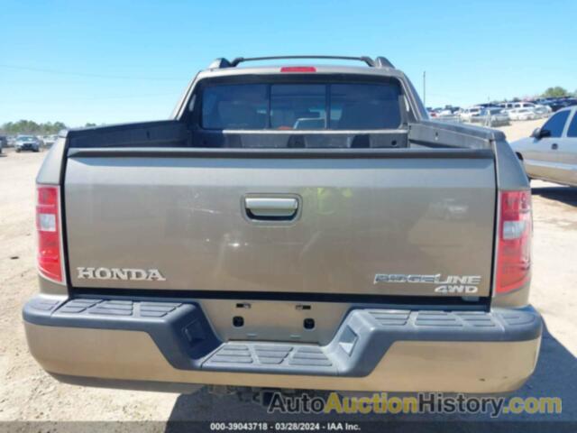 HONDA RIDGELINE RTL, 5FPYK1F52BB008957