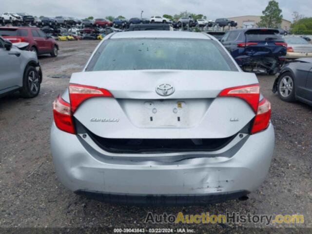 TOYOTA COROLLA L/LE/XLE/SE/XSE, 2T1BURHE4HC839295